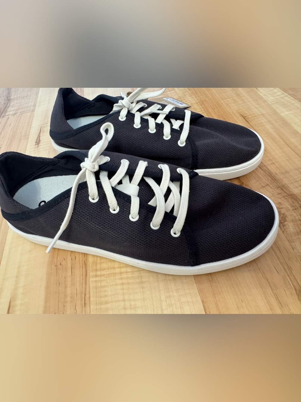 Olukai Women's Pehuea Li Black/White Sand Sneakers NWT $110 Multiple Sizes - Picture 8 of 15